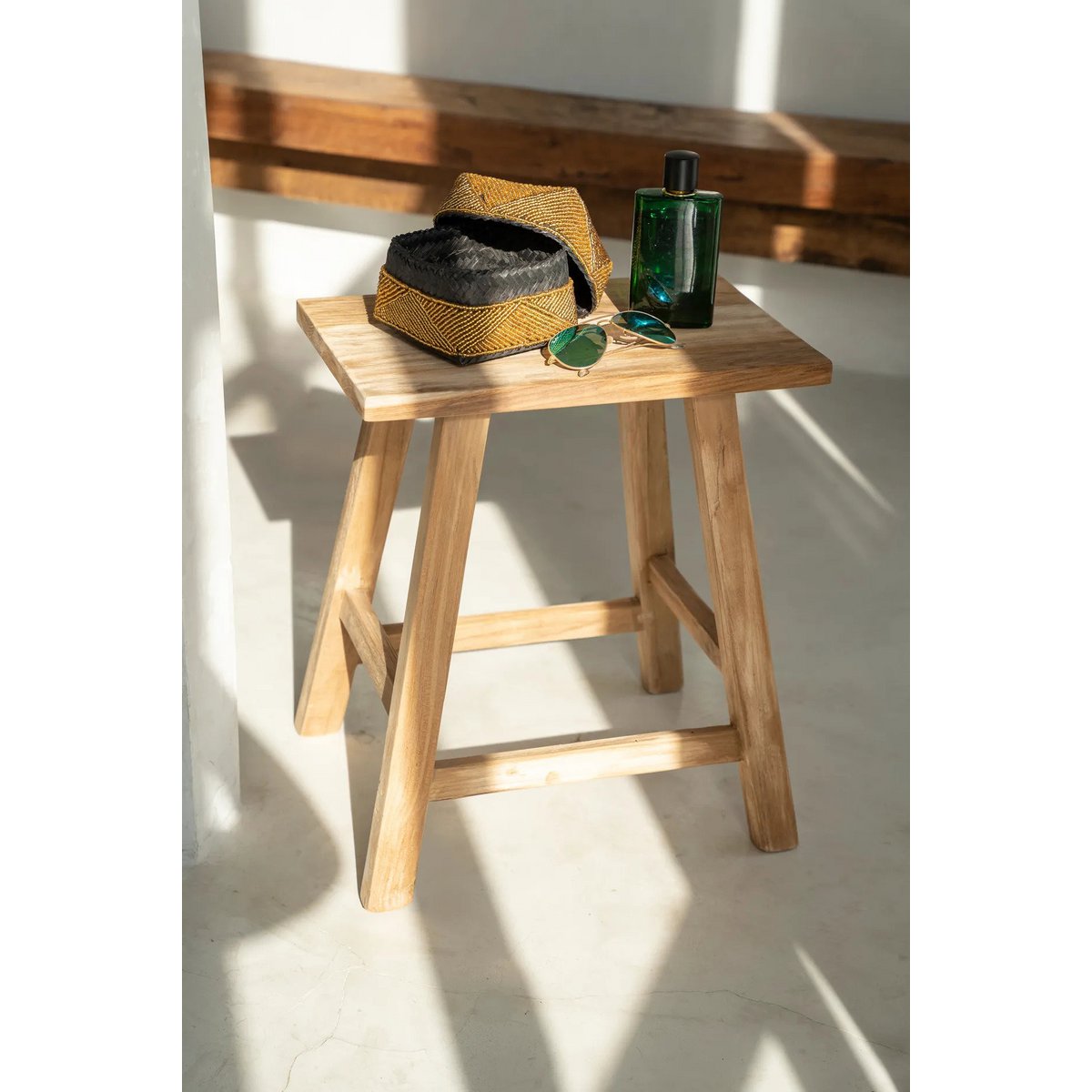 The Beaded Basket - Gold - L