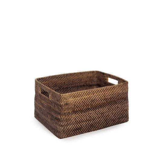 The Colonial Magazine Basket - Natural Brown - M