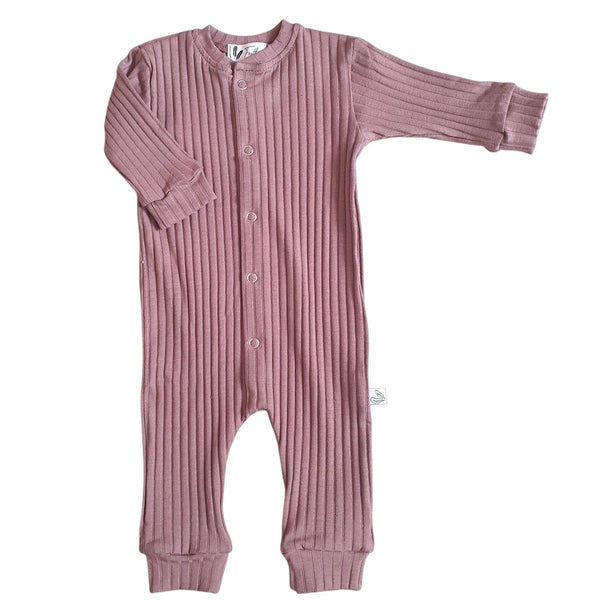 Boxpakje Wde rib jersey Mauve