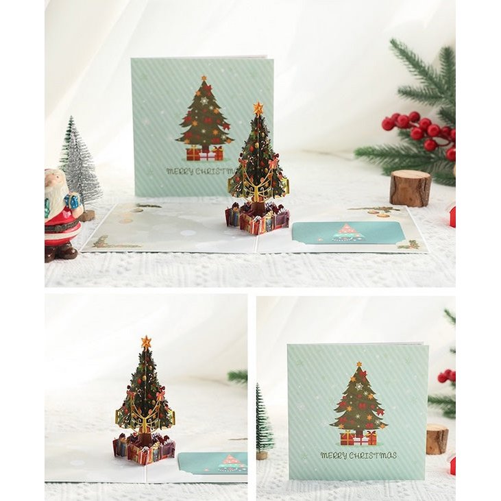 3D Gift Card - Christmas Tree Gift Cards