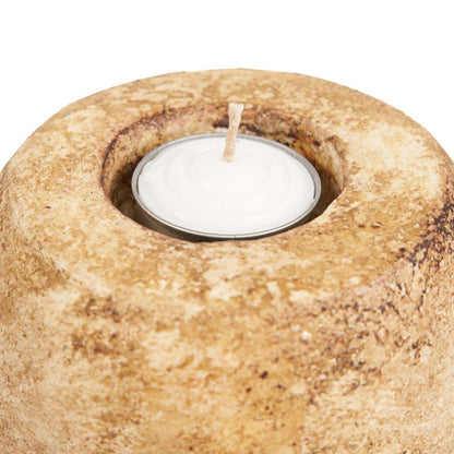 The Cavestone Candle Holder - Cream
