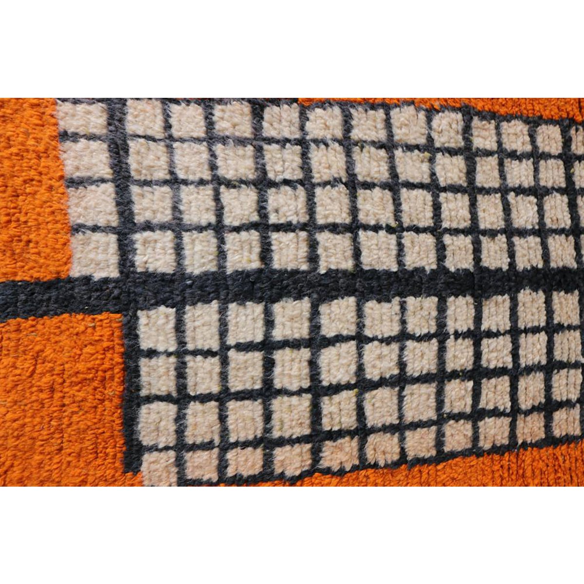 Pure Berber wool hallway rug 76 x 563 cm SOLD