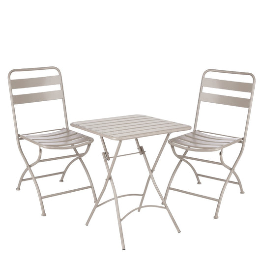 Garden bistro set Evita Brown