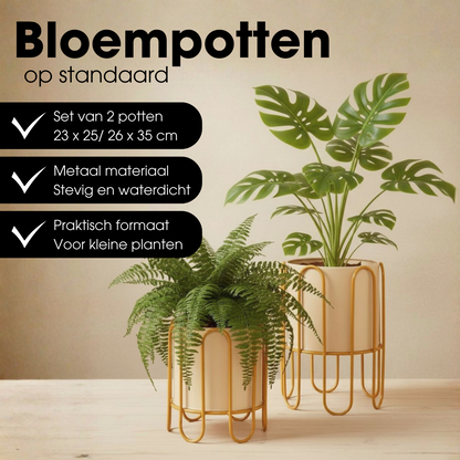 Flowerpot inside Dione Bruin