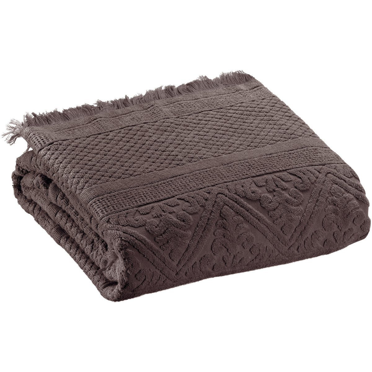 Zoé Ebony bath towel 100 x 180