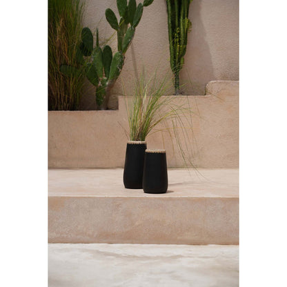 The Sneaky Vase - Black Natural - L