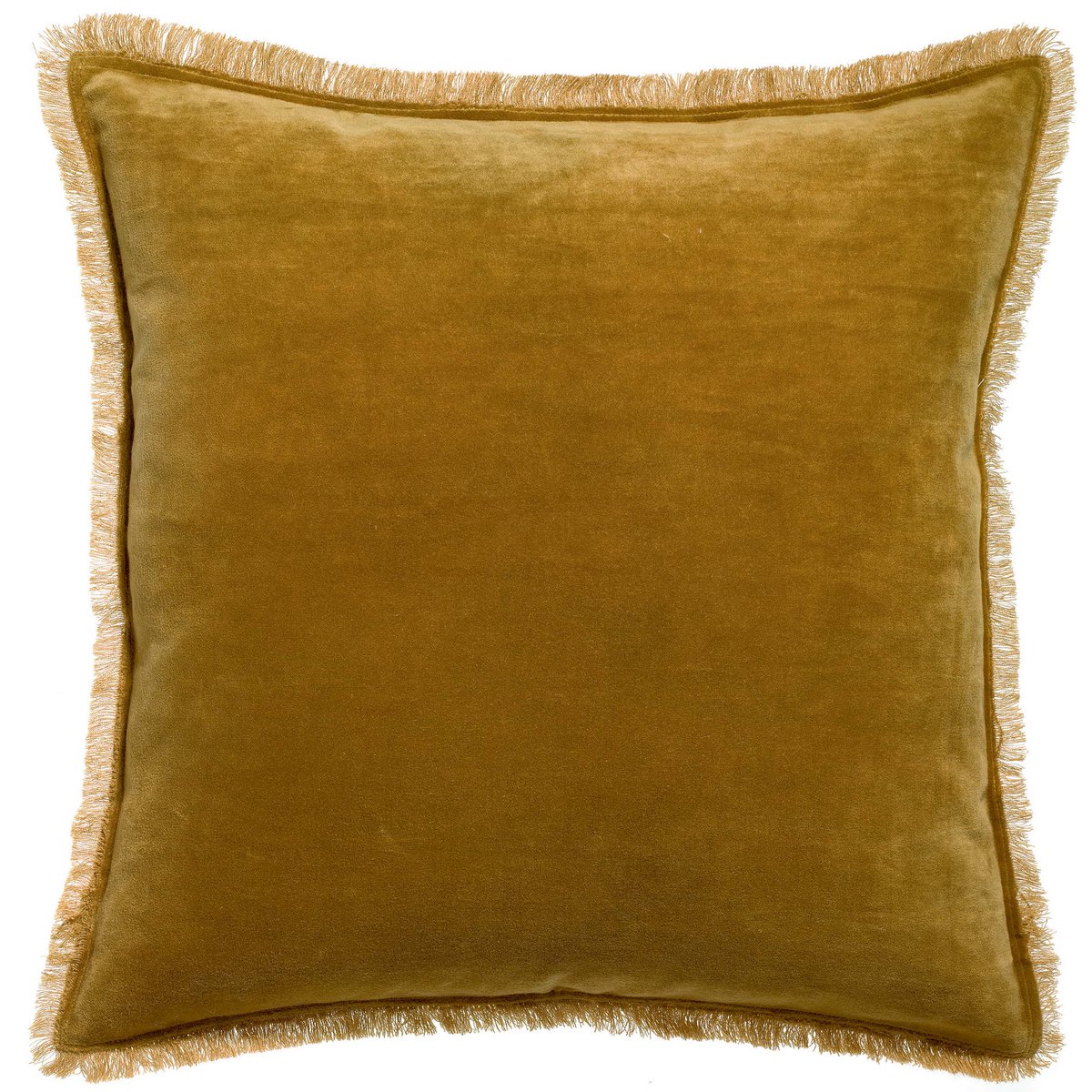 Plain cushion Fara Bronze 45 x 45