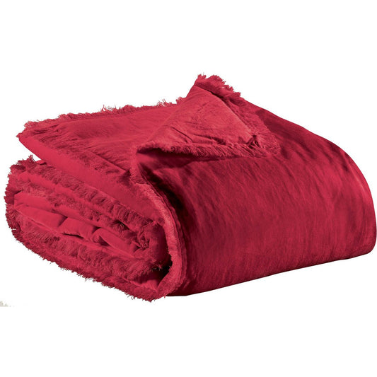 Plain throw Fara Ruby 135 x 200