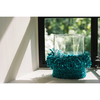 The Oh My Gee Candle Holder - Aqua - XL