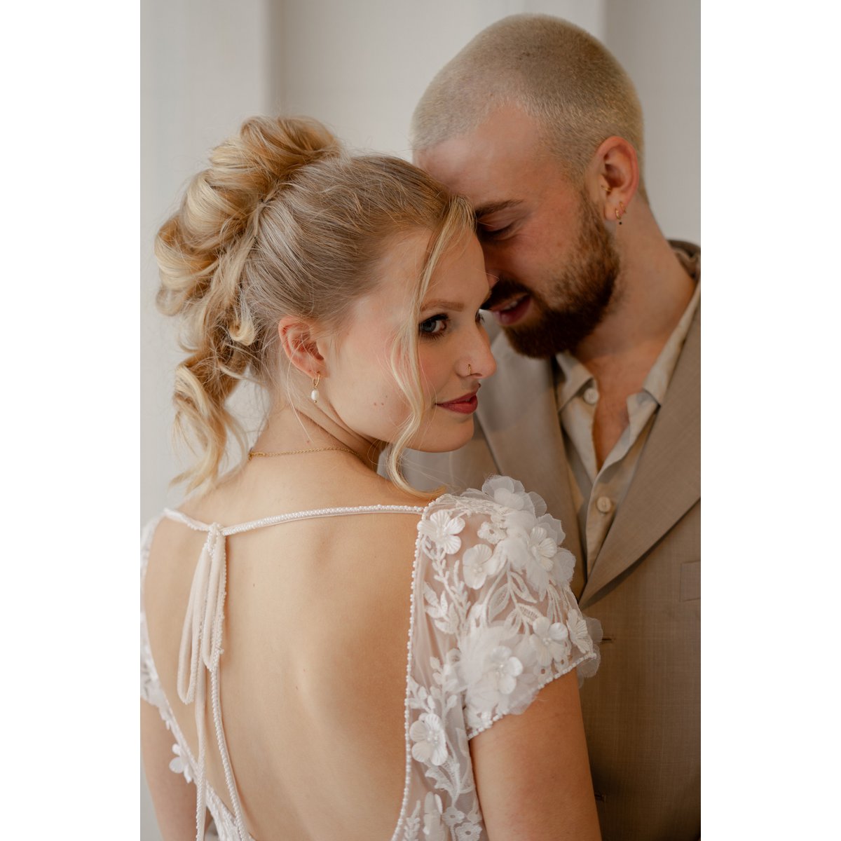 Classic pearl earrings - Gold