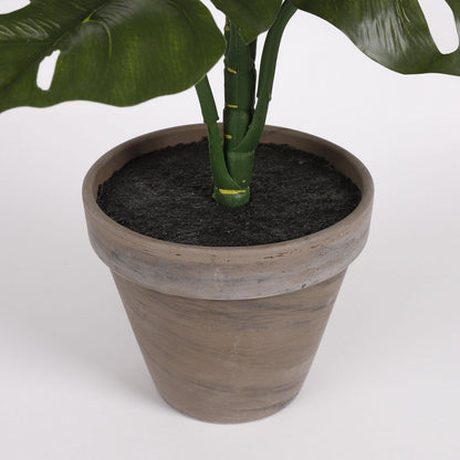 Artificial plant Monstera green