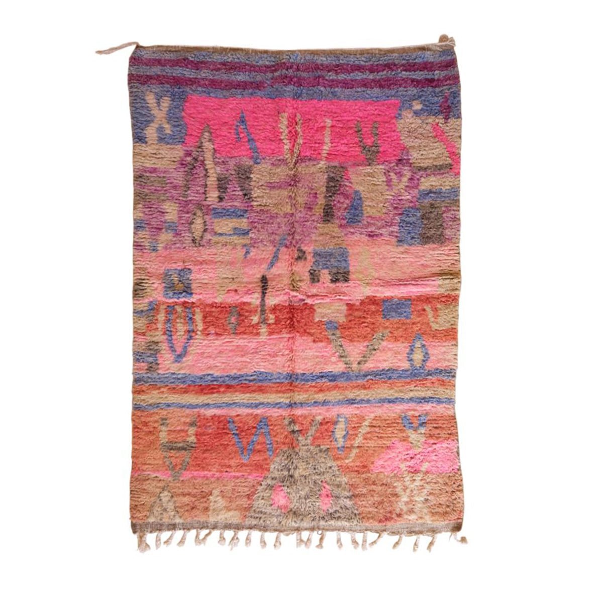 Pure wool Moroccan Berber rug 157 x 240 cm SOLD