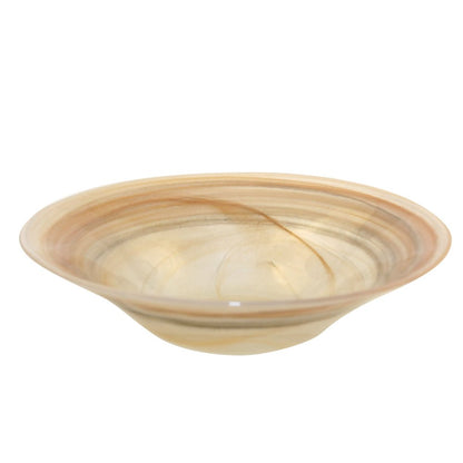 Sahara glass bowl 30x30x7.5cm