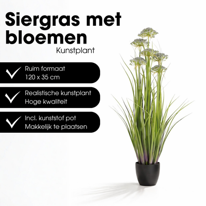 Artificial Plant Ornamental Grass Purple