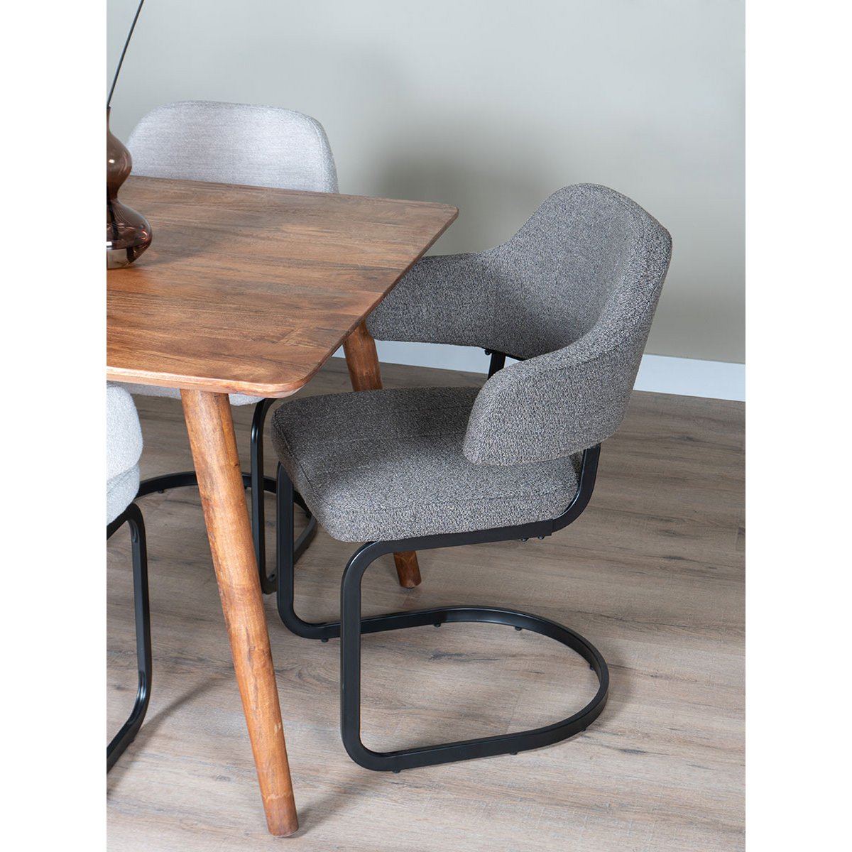 Dining room chair Eros Brown