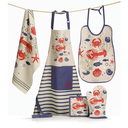Twine Shellfish Bib 40 x 55