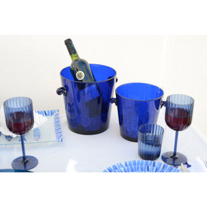 Builder A Champagne Bleu Dark 20.3x20.3x21.2cm