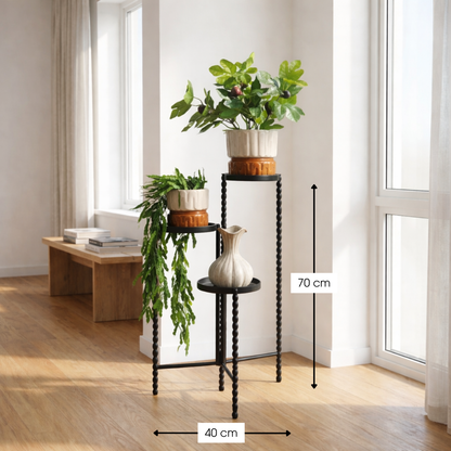Plant stand Salvo Black
