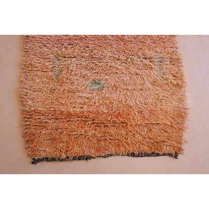 Pure wool Moroccan Berber rug 104 x 310 cm