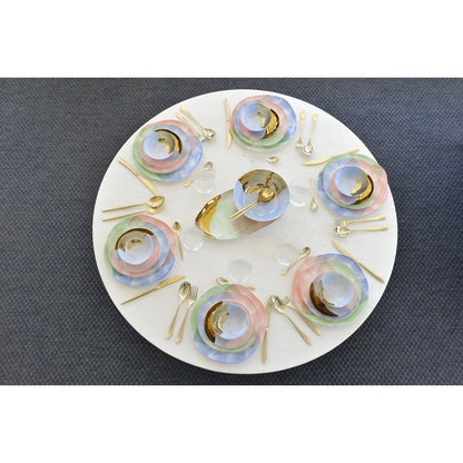 TRICOLOR-PARADISE DESSERT PLATE