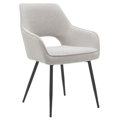 Dining room chair Gina – Bouclé – Natural