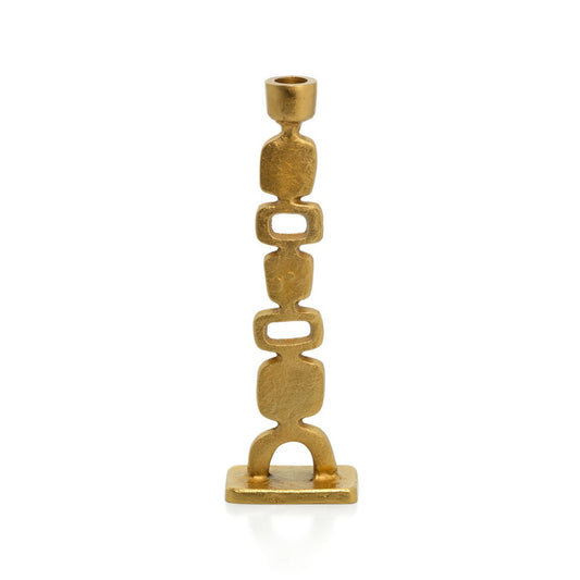 The Totemo Candle Holder - Gold - M