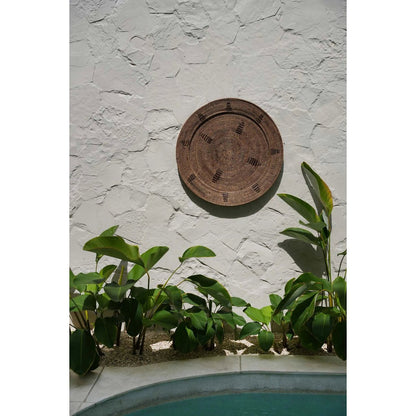 The Jasmine Plate - Brown - L