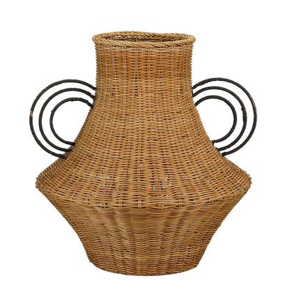 Decorative vase Fabiola Light brown