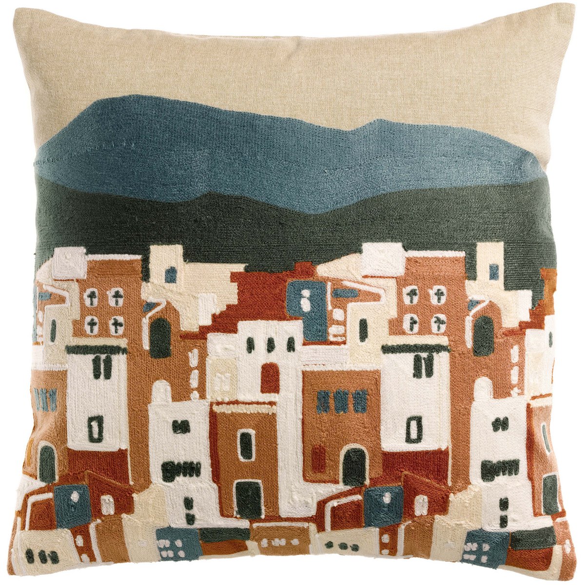 Elie Multico 45 x 45 embroidered cushion