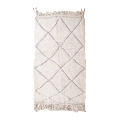 Pure wool Moroccan Berber rug 119 x 199 cm