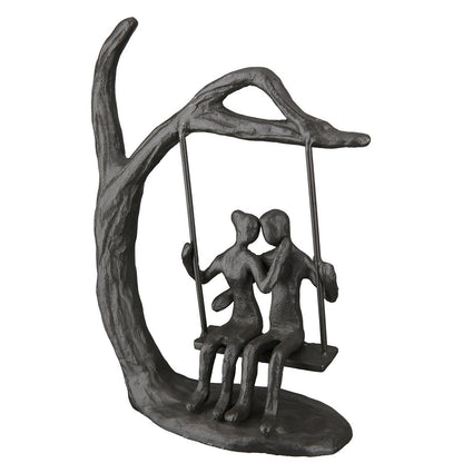 Iron design sculpture "Goals"