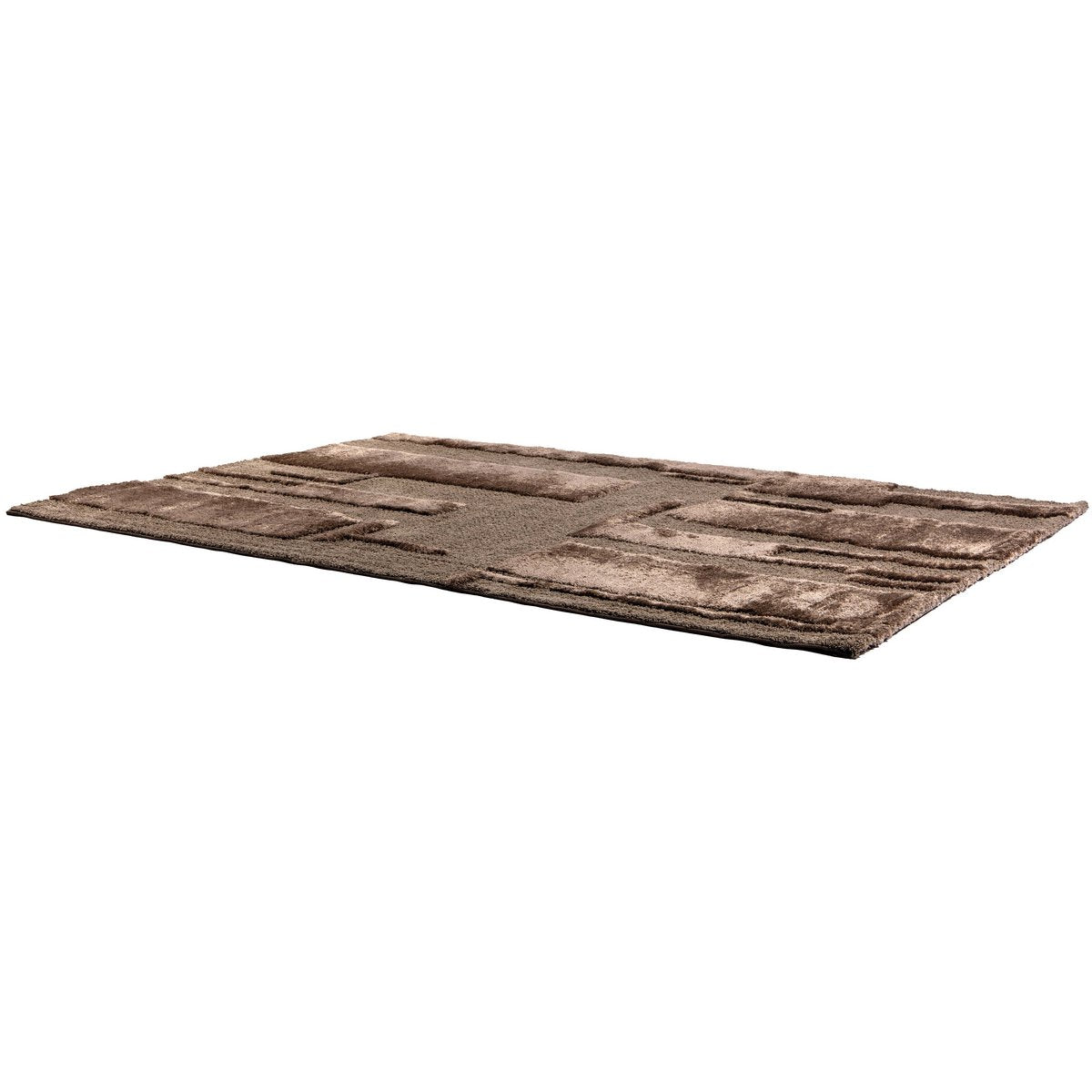 Recycled carpet Louka Noisette 200 x 290 x 2