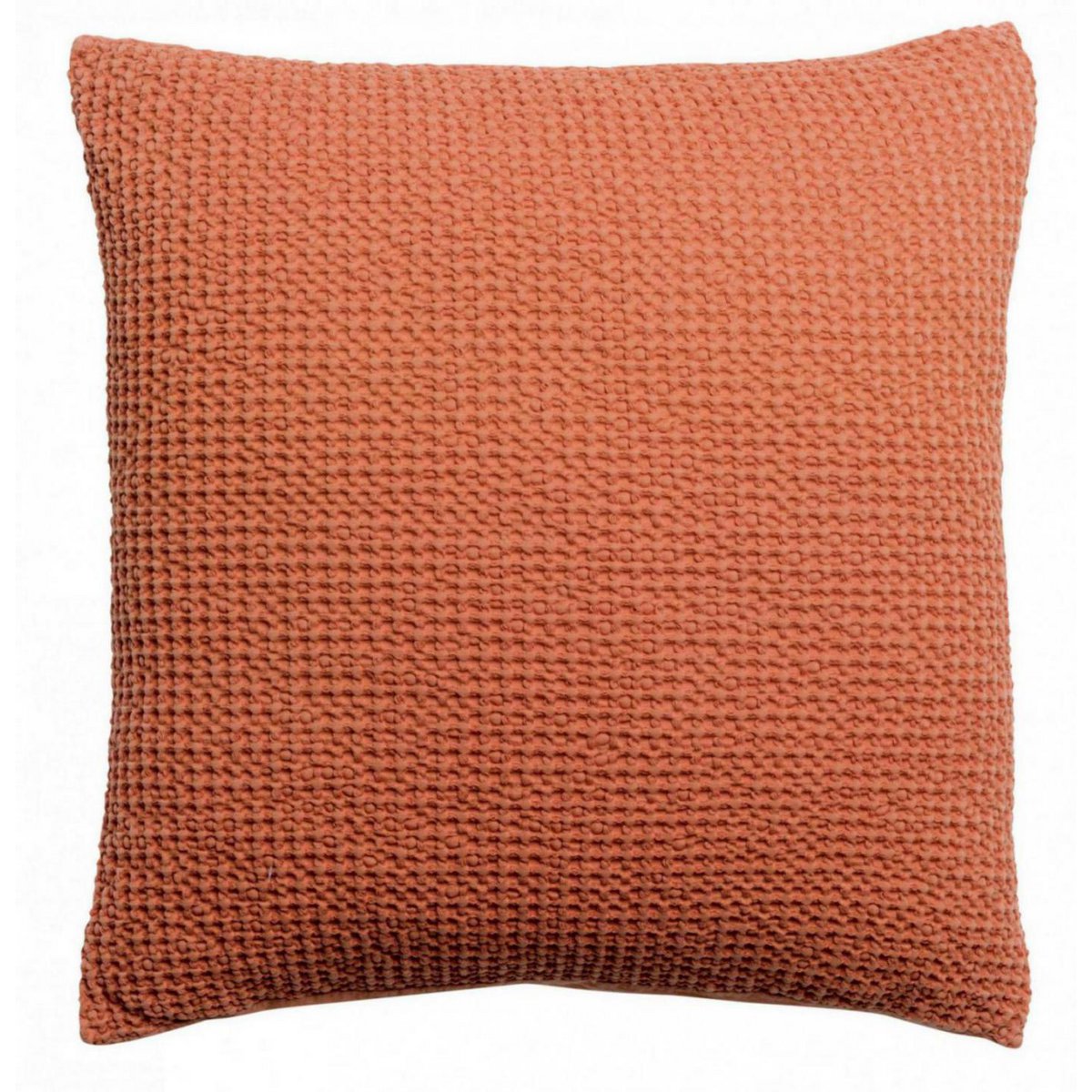 Coussin stonewashed Maia Citrouille 45 x 45