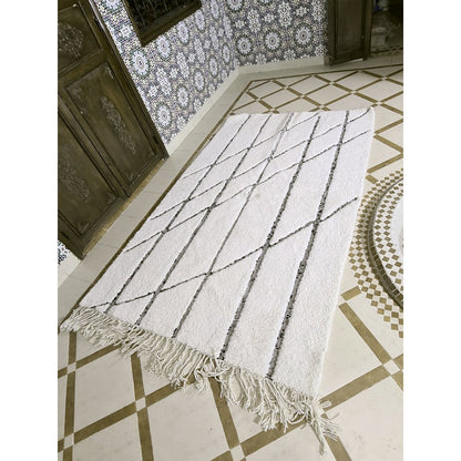 Berber rug Beni Ouarain pure wool 160 x 255 cm