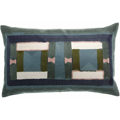 Gray green Taho Green Cushion 40 x 65