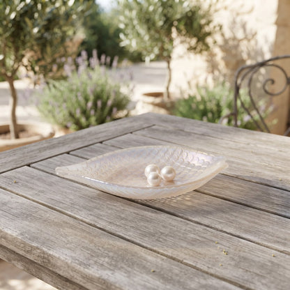 White fish dish 22x9x3cm