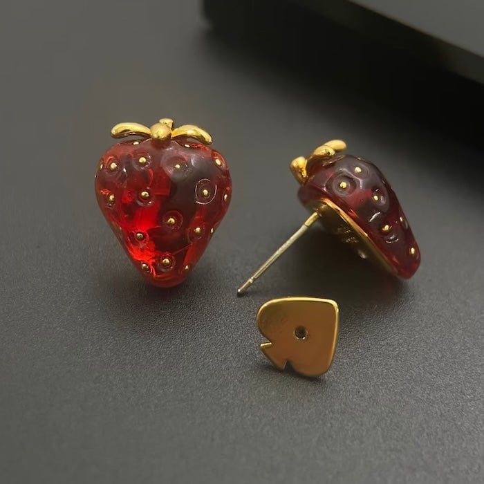 Sweet Strawberry Jewelry Set