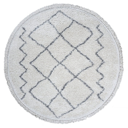 Carpet Marrakesh Cream Round ø160 cm