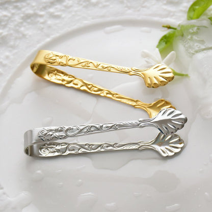 Silver sugar pliers