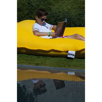 FLOAT BEANBAG SWIMMINGPOOL - yellow