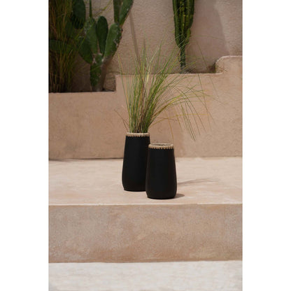 The Sneaky Vase - Black Natural - S
