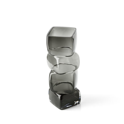 The Cubes Vase - Dark Grey - L