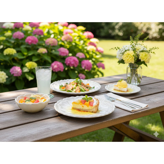 Capri yellow dessert plate 20.5x20.5x2.5cm