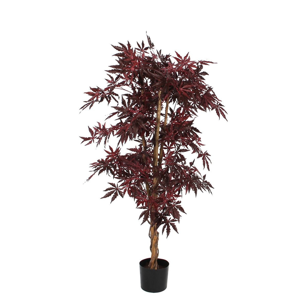 Artificial plant Maple Red