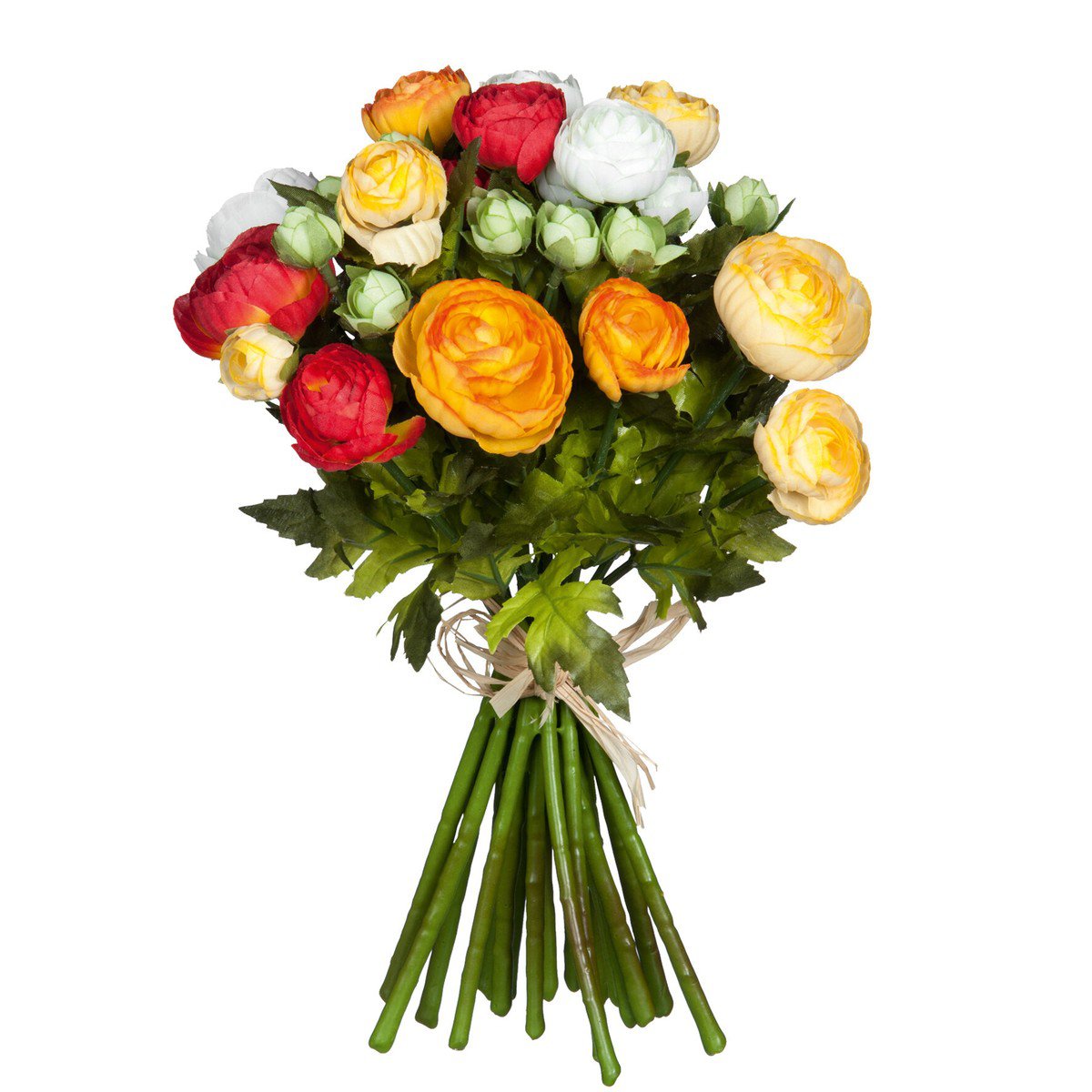 Artificial flower Ranunculus Orange