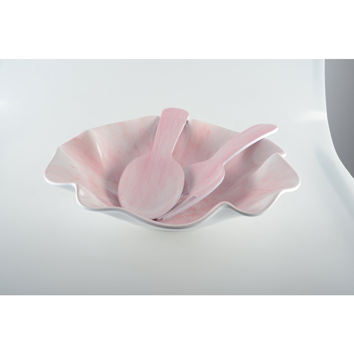 Rose salad covers in Melamine 27x9.5x1cm
