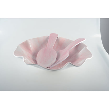 Rose salad covers in Melamine 27x9.5x1cm