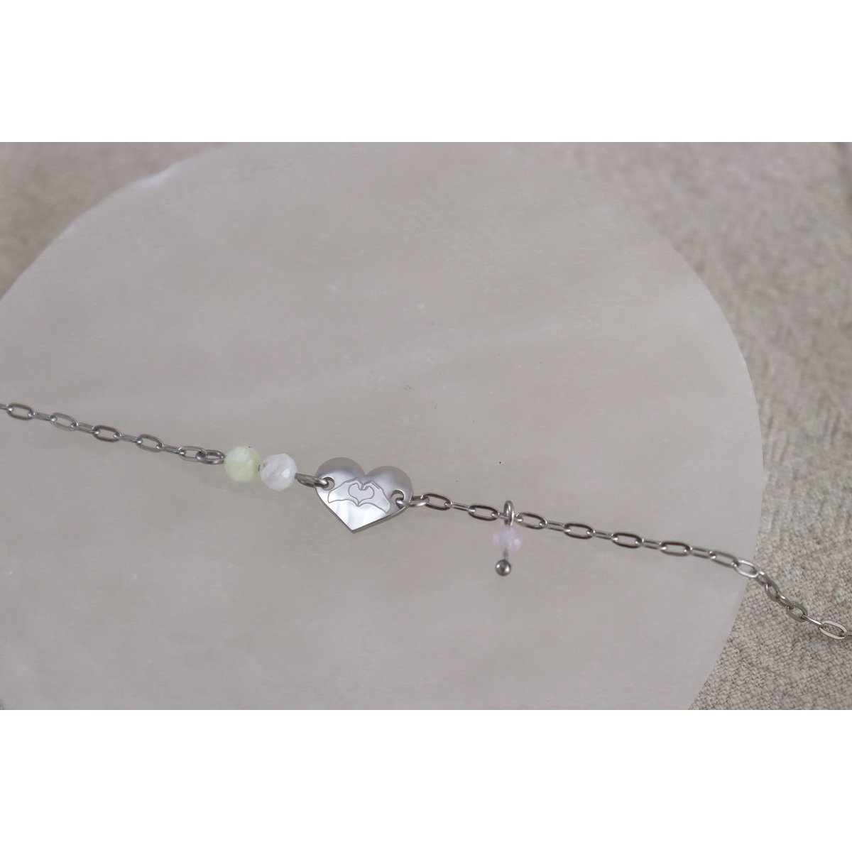 Bracelet Love & Support - Silver