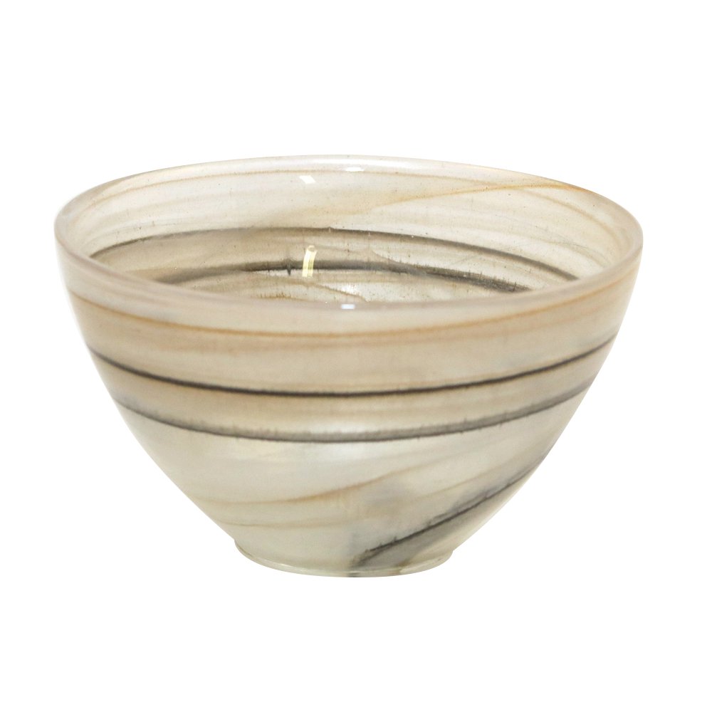 Sahara glass bowl 15x15x8.5cm