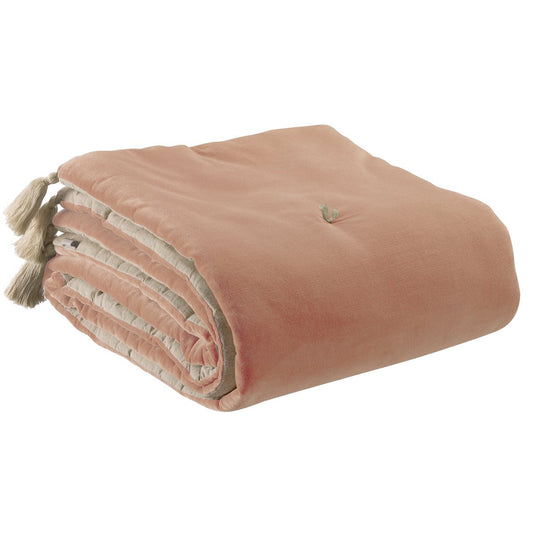 Edredon pompons Elise Epice 80 x 180